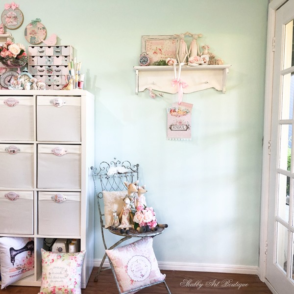 Entrance to the Shabby Art Boutique craft room - Easter