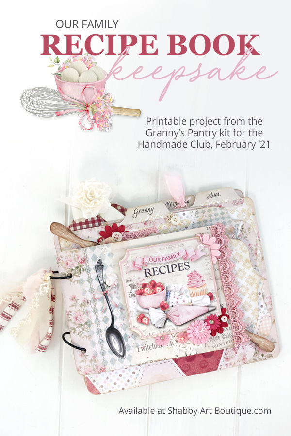 Family Recipe Book & Keepsake Journal