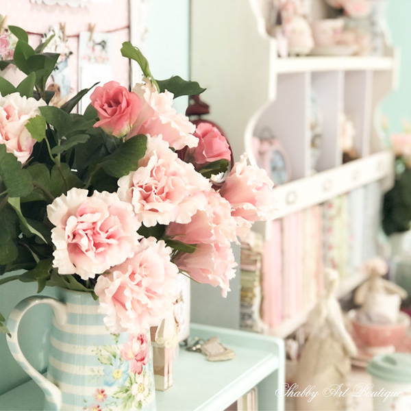 A Craft Room Mini Make-over With Photowall - Shabby Art Boutique