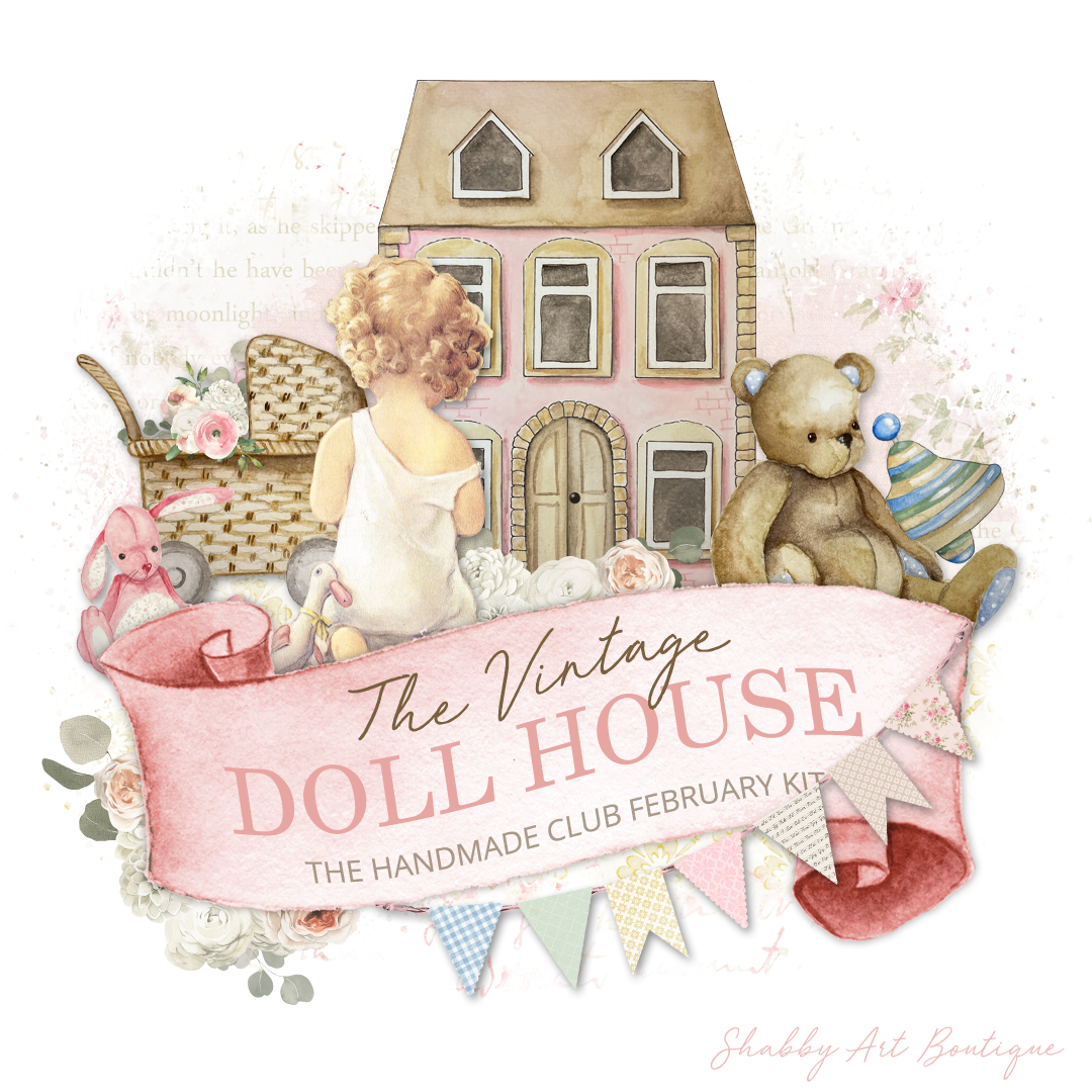 DIY: The Vintage Doll House Configuration Box - Shabby Art Boutique DIY: The Vintage Doll House Configuration Box - Shabby Art Boutique