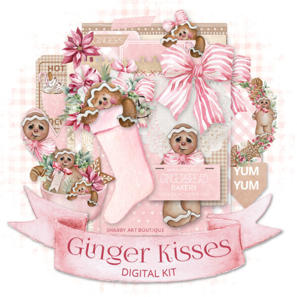 Ginger Kisses Free Printable Sweet Treat Tags - Shabby Art Boutique