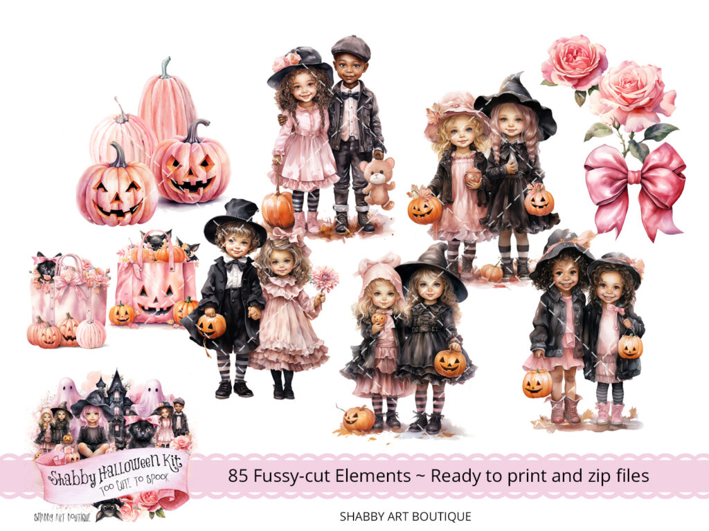A Delightfully Different Halloween Shabby Art Boutique A delightfully different halloween shabby art boutique