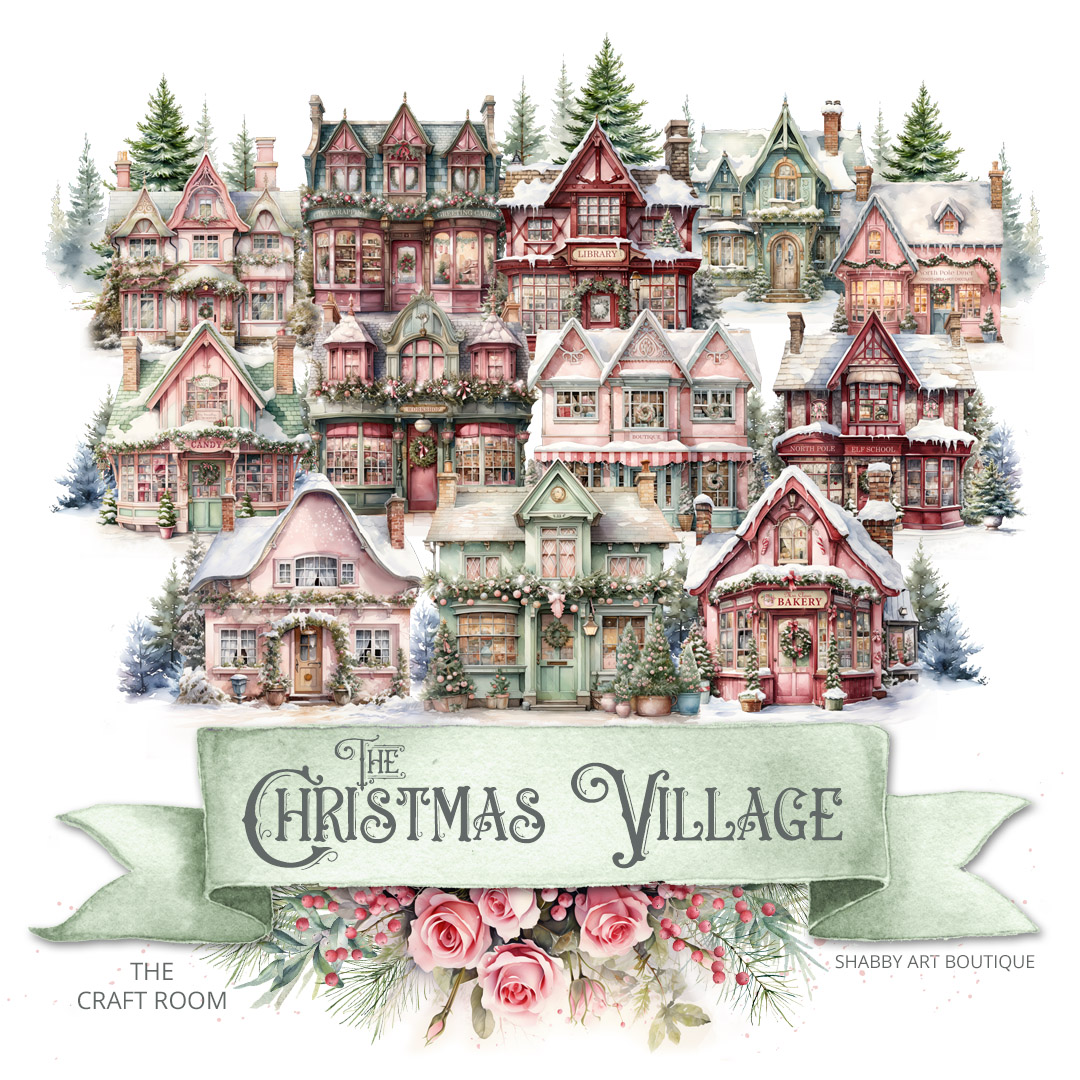 https://www.shabbyartboutique.com/wp-content/uploads/2023/10/The-Christmas-Village-Kit-The-Craft-Room-by-Shabby-Art-Boutique-October-2023.jpg